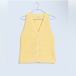 Madewell Cutaway Knit Vest